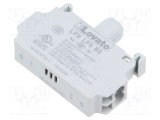 Element de iluminare LED 22mm albastru LOVATO ELECTRIC Platinum -25&divide;70&deg;C