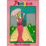 Prințese. Bloc de colorat - Paperback - Andreea Chele - Pescăruș