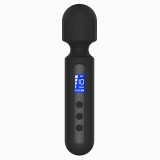 Vibrator LoveS LCD Wand Massager Small Black