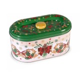 Cutie Craciun metal multicolor cm 22,5 x 12,5 x 11 H