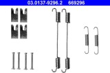 ATE 03.0137-9296.2 Set accesorii, sabot de frana