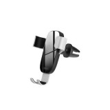 Suport auto XO C37 Gravity Air Vent Mount, Cap rotativ, Argintiu