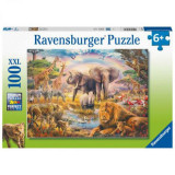 PUZZLE ANIMALE IN SALBATICIE, 100 PIESE, Ravensburger