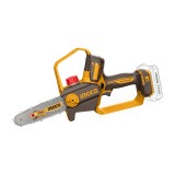 Fierastrau Electric de Mana 20V 20cm (8") Brushless INGCO CGSLI20882E, viteza lant 11 m/s, ungere automata, 2 acumulatori 2Ah + incarcator + cutie tra