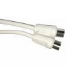 Cablu RF video alb 15m, Oem