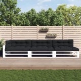 vidaXL Perne de paleți, 7 buc., negru, material textil 3188914