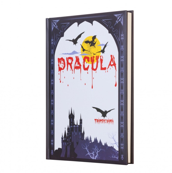 Agenda nedatata Dracula - Romania, foi albe, 14 x 18,7 cm, 144 pg, MB247 L5