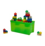 Cumpara ieftin Set de constructie Jelly Blox - Construieste si joaca-te, cutie depozitare, 30 piese
