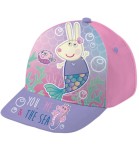 Șapcă Bebe cu Vizieră Peppa Pig 2 Culori 44/46