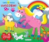 Carte cu puzzle - Unicorni