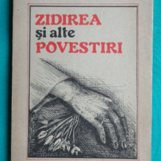 Mihai Ursachi – Zidirea si alte povestiri