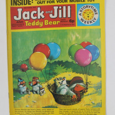 JACK AND JILL AND TEDDY BEAR , ` REVISTA CU BENZI DESENATE PENTRU COPII , 26 OCT. , 1974