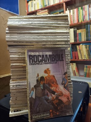 AS - ROCAMBOLE - PONSON DU TERRAIL (41 VOLUME, COLECȚIE COMPLETĂ ) foto