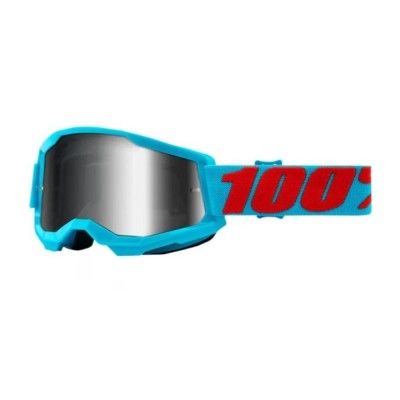 Ochelari 100% Strata 2 Summit Mirror Silver Lens foto
