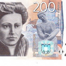 M1 - Bancnota foarte veche - Fosta Iugoslavia - 200 dinarI - 2000