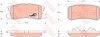 Set placute frana,frana disc MITSUBISHI PAJERO IV (V8_W, V9_W) (2006 - 2016) TRW GDB3247