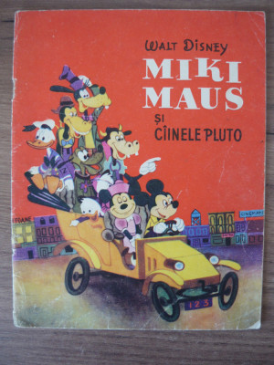 WALT DISNEY - MIKI MAUS SI CAINELE PLUTO - 1966 foto