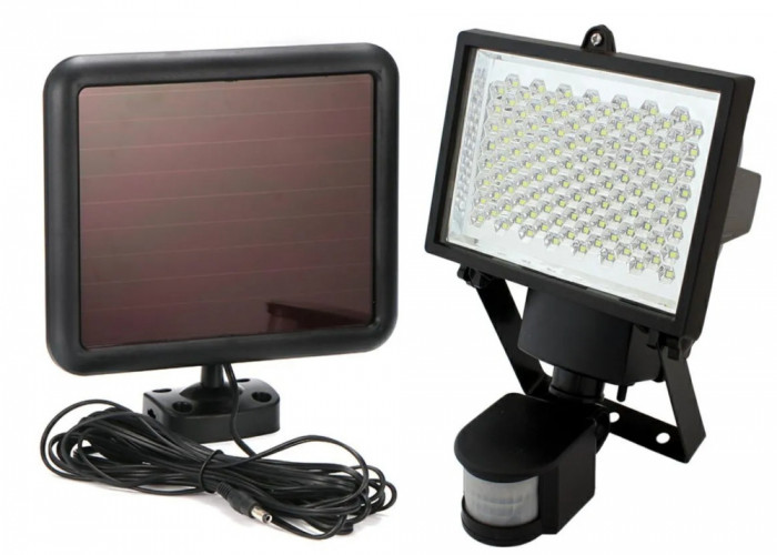 Lampă solară detector de mișcare 120 LED