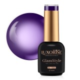 Cumpara ieftin Oja Semipermanenta LUXORISE GlassStyle - Violet Macaroon 10ml