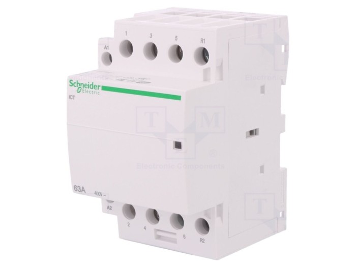 Contactoare modulare 4P 63A 230-240V