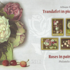 |Romania, LP 2007a/2013, Trandafiri in pictura, album filatelic