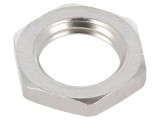 Piuliță M10 Alamă 17mm Filet Metric Pas 1