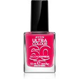 Cumpara ieftin Avon Ultra Colour 60 Second Express lac de unghii cu uscare rapida culoare Fun N Fuchsia 10 ml