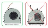 Cooler Laptop, HP, 15-DA, 15T-DA, TPN-C136, L20473-001, KSB05105HADZ6, DC28000L6D0, discret graphics, 5V, 0.35A