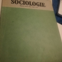 SOCIOLOGIE DE V.CONSTANTINESCU/P.STOLERU/P.GRIGORESCU