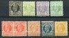 1885 - 1889 , Lp 43 , Carol I , Vulturi , hartie colorata - serie nestampilata, Nestampilat
