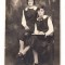 M1 F4 - FOTO - fotografie foarte veche - domnisoare la pension - anii 1930