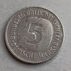 M3 C50 - Moneda foarte veche - Germania - 5 marci - 1975 litera D