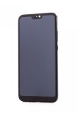 Display LCD Huawei P20 Lite (2018) Negru Original Service Pack + Rama Zgariata