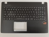 Carcasa superioara cu tastatura palmrest Laptop Gaming, Asus, ROG ZX553V, ZX553VD, 90NB0DX1-R30UK0, 13N1-0BA0921, 13N1-0BA0F11, GL553VE-1A, iluminata,