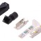 Mufă RJ45 Cat6 Ecranată 8P8C 4.5-9mm