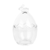 Ou decor Paste sticla transparenta 11x17 cm