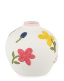 Cumpara ieftin Vaza flori portelan multicolora Floryn 15.8x14.5 cm