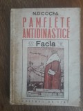 Pamflete antidinastice - N. D. Cocea, 1949 / R2P1F, Alta editura