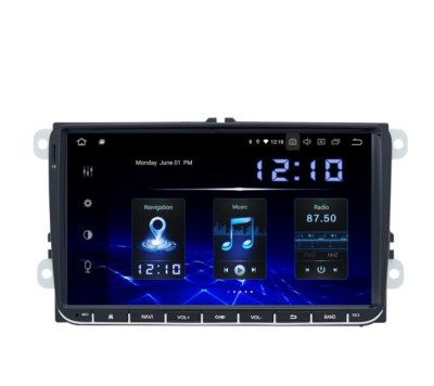 Navigatie compatibila VW SKODA SEAT 2DIN ANDROID ecran 9&amp;quot; 12V 2+32G Cod:9232VW foto