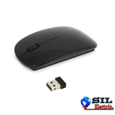 Mouse wireless USB 1000dpi negru, Omega foto