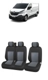 Cumpara ieftin Set huse scaune dedicate Renault Trafic 2+1 (2000-2014)