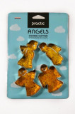 Forma fursecuri 4 piese, Angels, Practic, metal