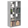 VidaXL Bibliotecă/separator cameră gri sonoma 69,5x29x137,5 cm lemn 858026