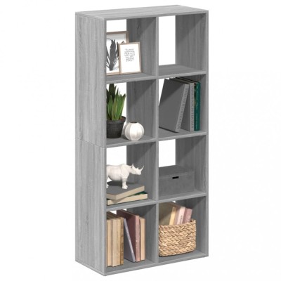 vidaXL Bibliotecă/separator cameră gri sonoma 69,5x29x137,5 cm lemn 858026 foto