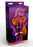 Justforme Accesorii GLOW IN THE DARK Hogtie Piele PU, 28cm, Bondage, Stralucesc in Intuneric