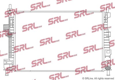 Radiator Ford C-Max 11-; Mazda 3 09-13, motor: 1.6 Tdci, 545x372x26, SRLine, Aluminiu/ Plastic brazat, 1684912; 8V618005CA foto