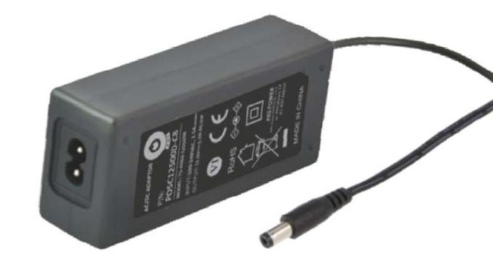 Sursă de alimentare POS POSC12500D-C8, POSC 12V/5A/60W, birou, AC: IEC C8, DC: 2.1/5.5 (+)