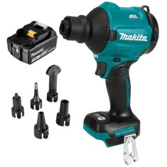 Makita DAS180Z + BL1830B - Suflanta aer accesorii + Acumulator Li-Ion 18 V 3 Ah