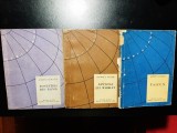 3 vol. colectia &quot;Meridiane&quot; (Joseph Conrad - Taifun (cotor deteriorat), Alberto Moravia - Povestiri din Roma, Jerome K. Jerome - Fantoma lui Whibley)