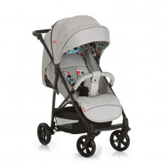 Carucior Toronto 4 FP Fisher-Price, prindere in 5 puncte, roti fata pivotante, Gumball Gri foto